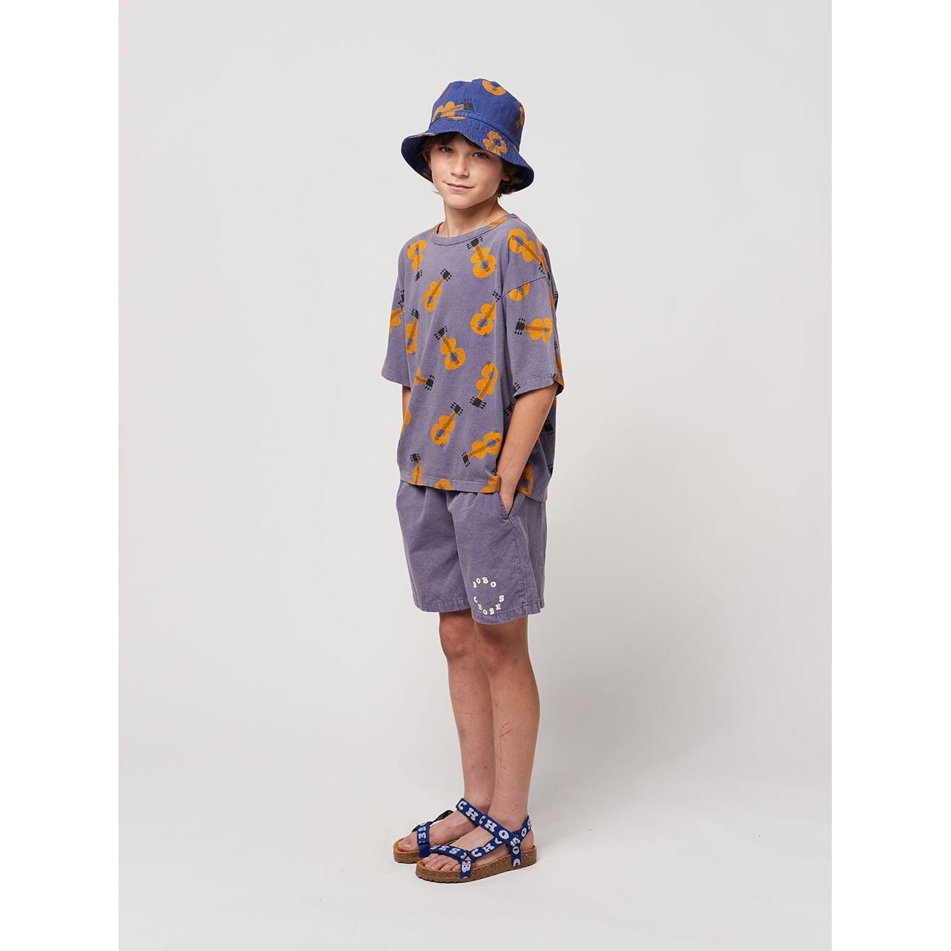 Bobo Choses Circle Woven Bermuda Shorts