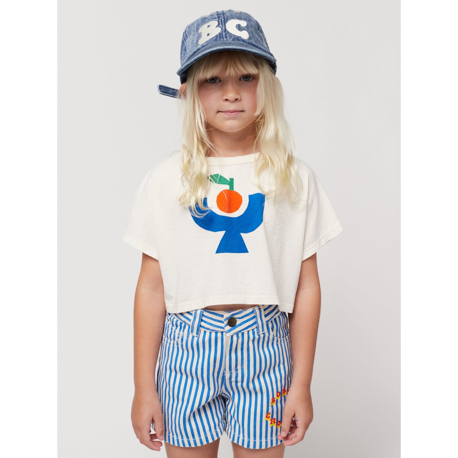 Bobo Choses Circle Stripes Woven Shorts
