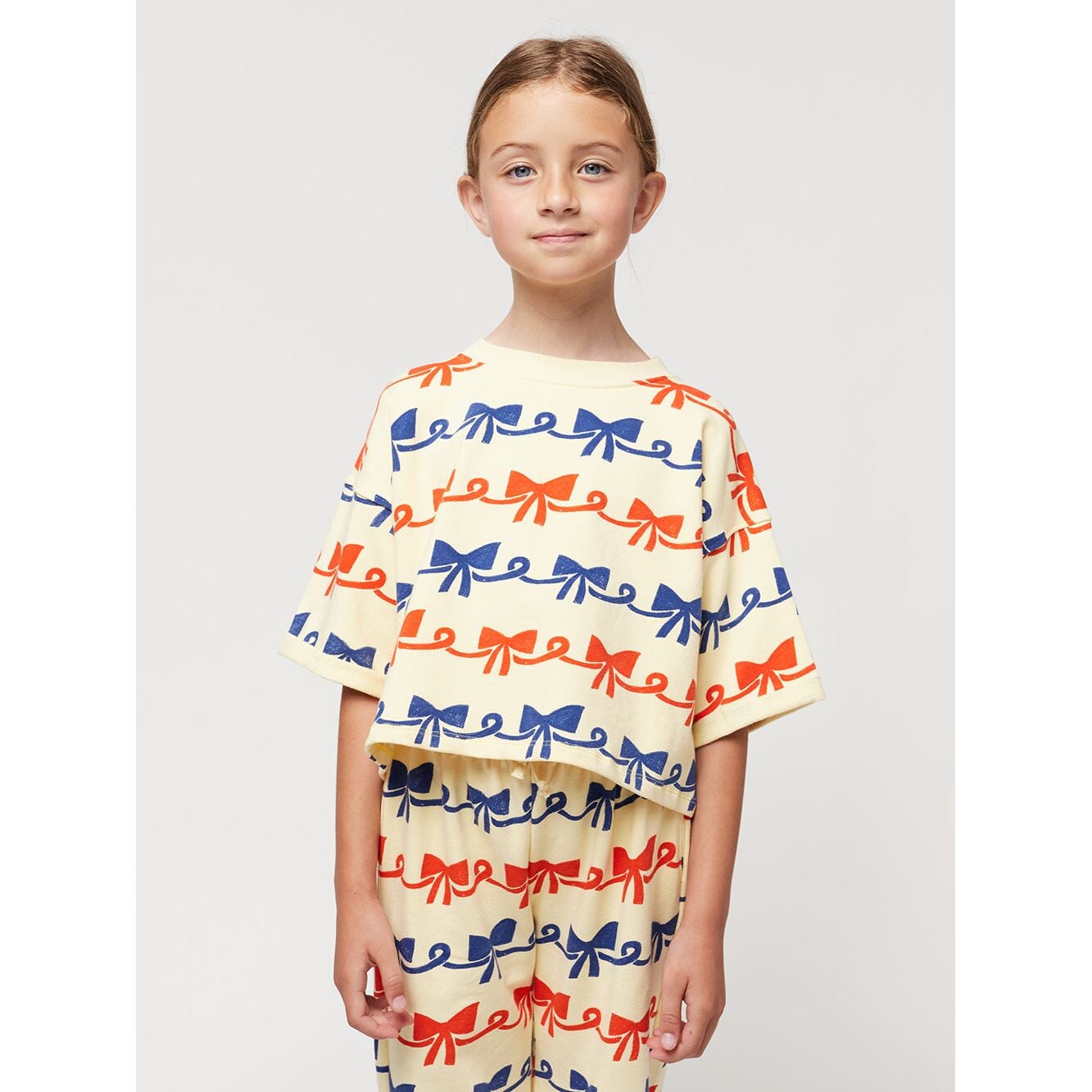 Ribbon Bow All Over Jogging Pants