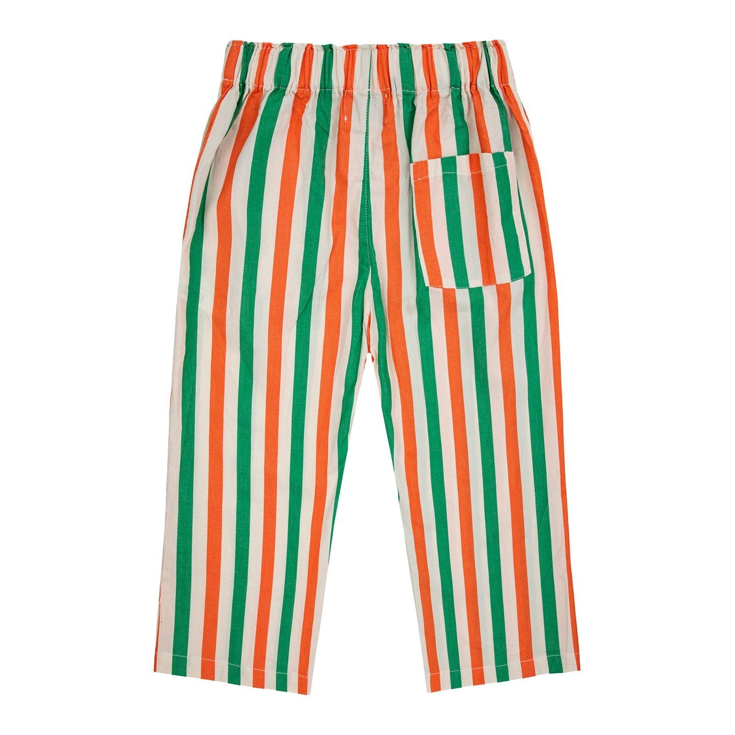 Vertical Stripes Woven Pants