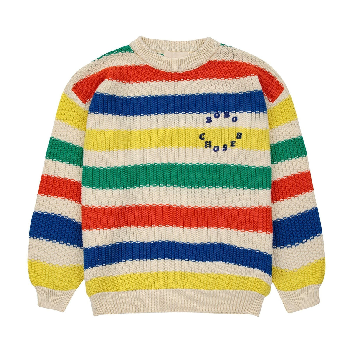 Bobo Choses Multicolor Stripes Jumper