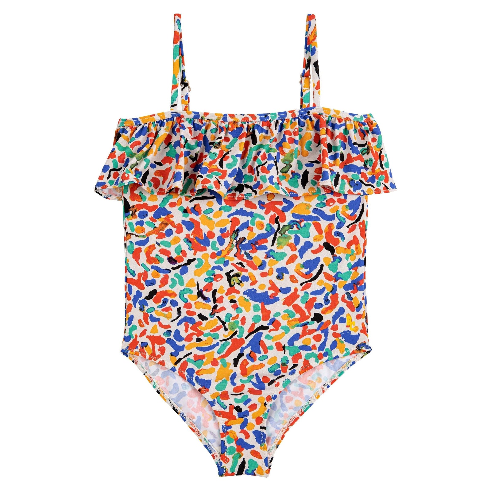 Confetti All Over Flounce Swimsuit