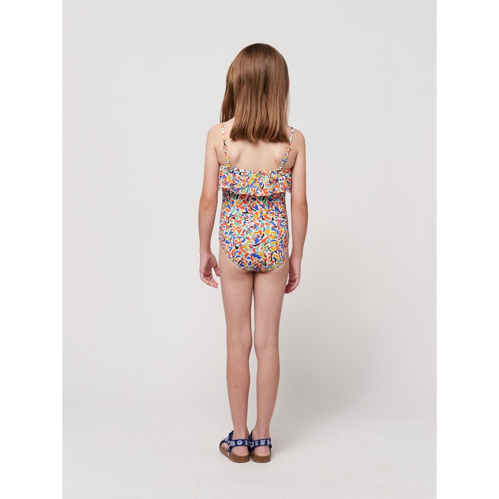 Confetti All Over Flounce Swimsuit