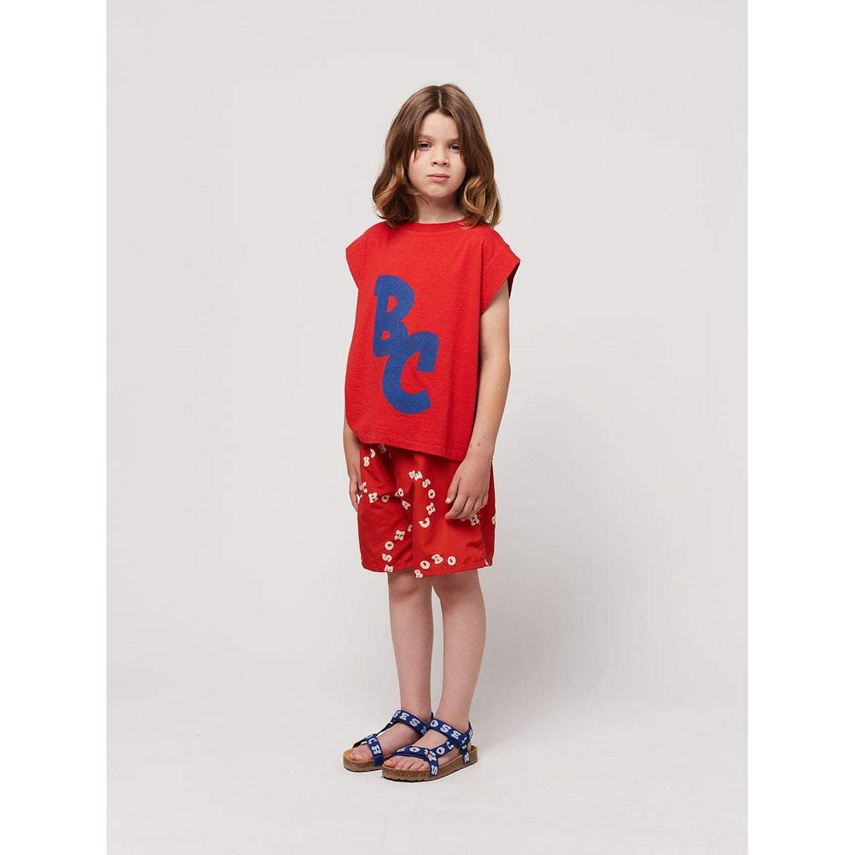 Bobo Choses Circle All Over Swim Bermuda Shorts
