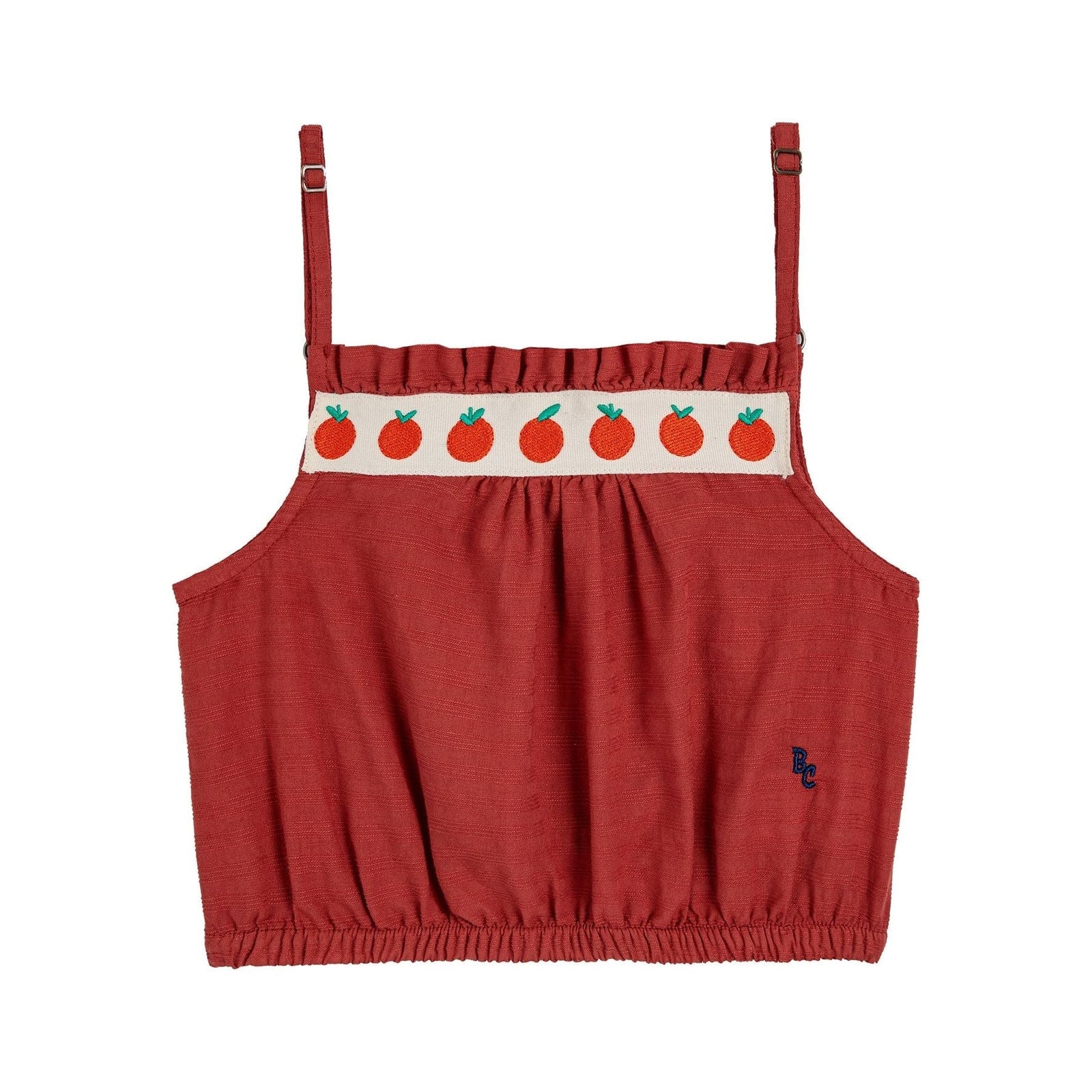 Tomato Woven Top