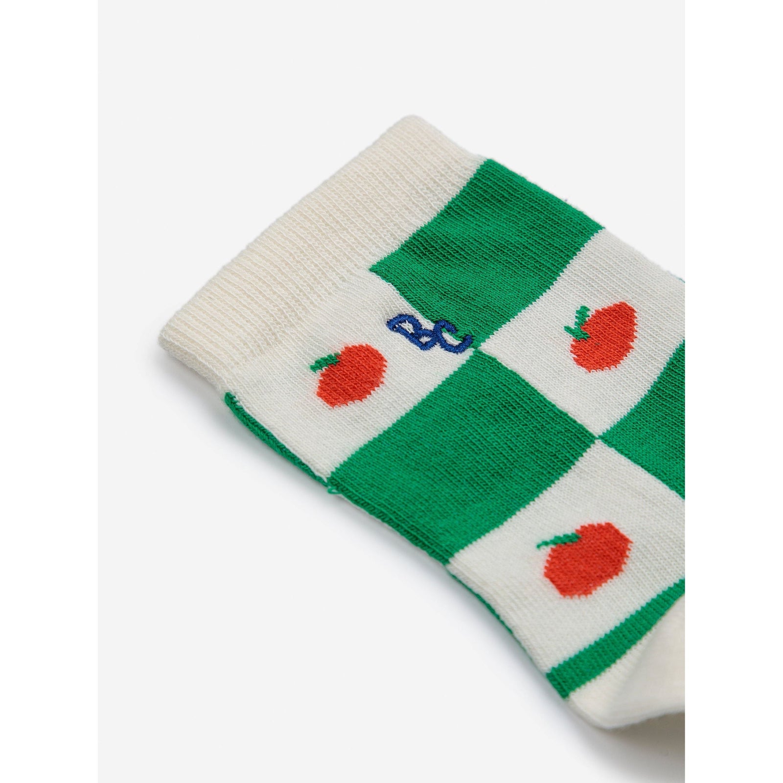 Tomato All Over Short Socks