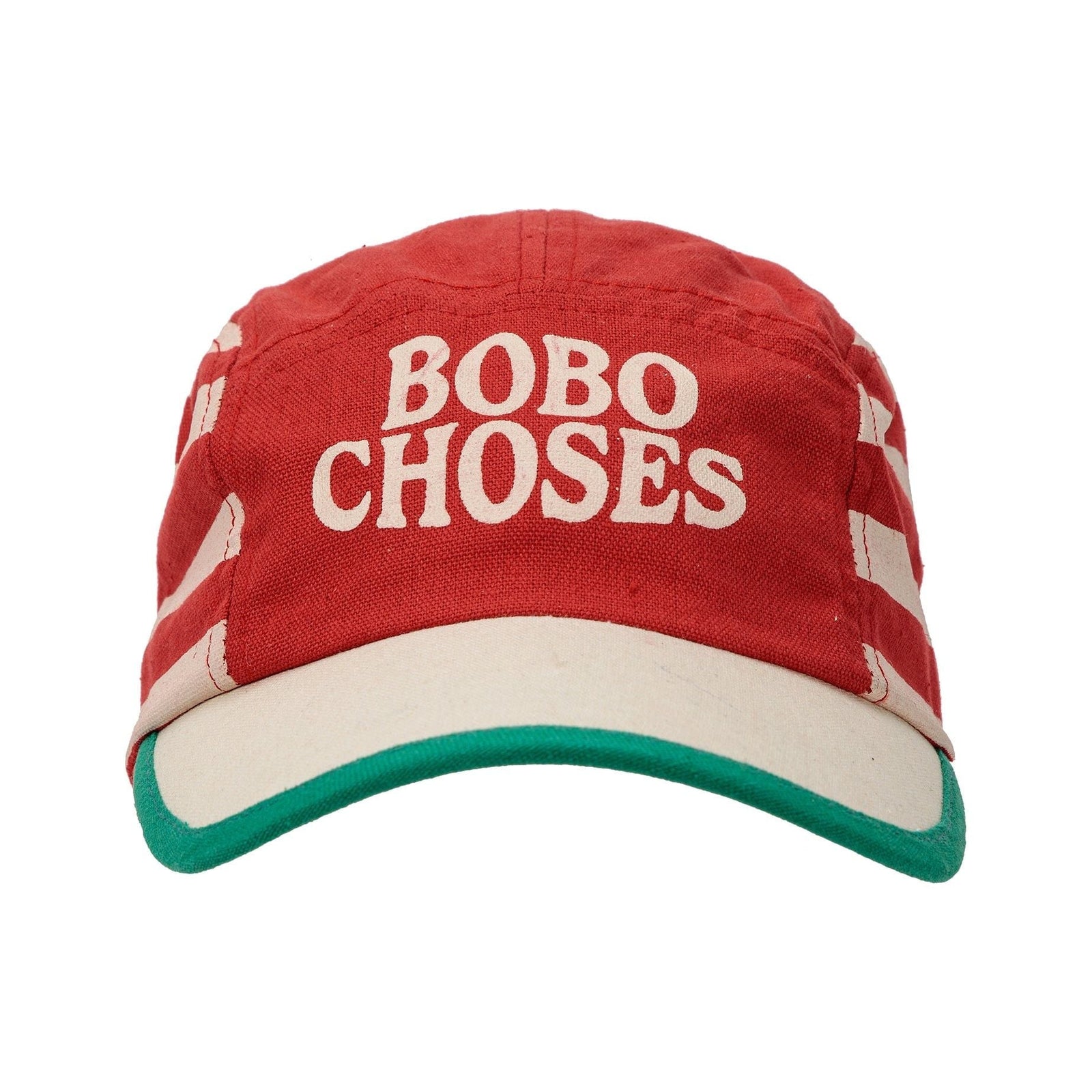 Bobo Choses Red Stripes Cap