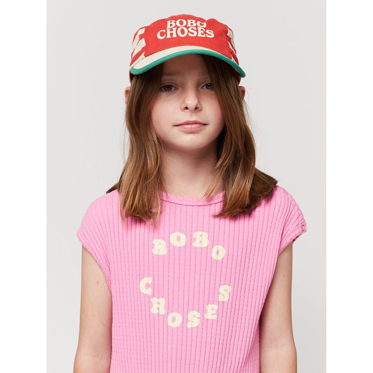 Bobo Choses Red Stripes Cap