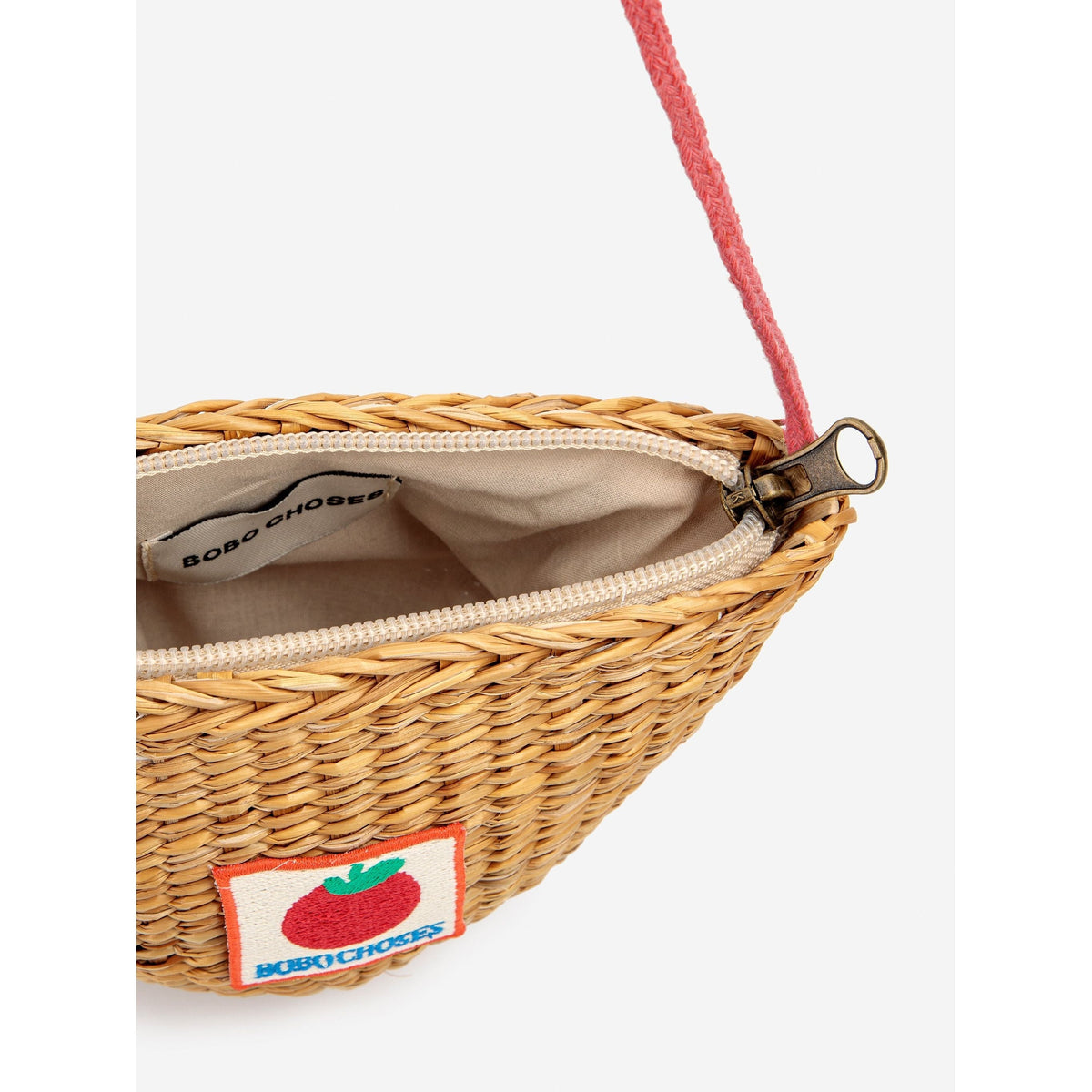 Bc Tomato Patch Raffia Hand Bag
