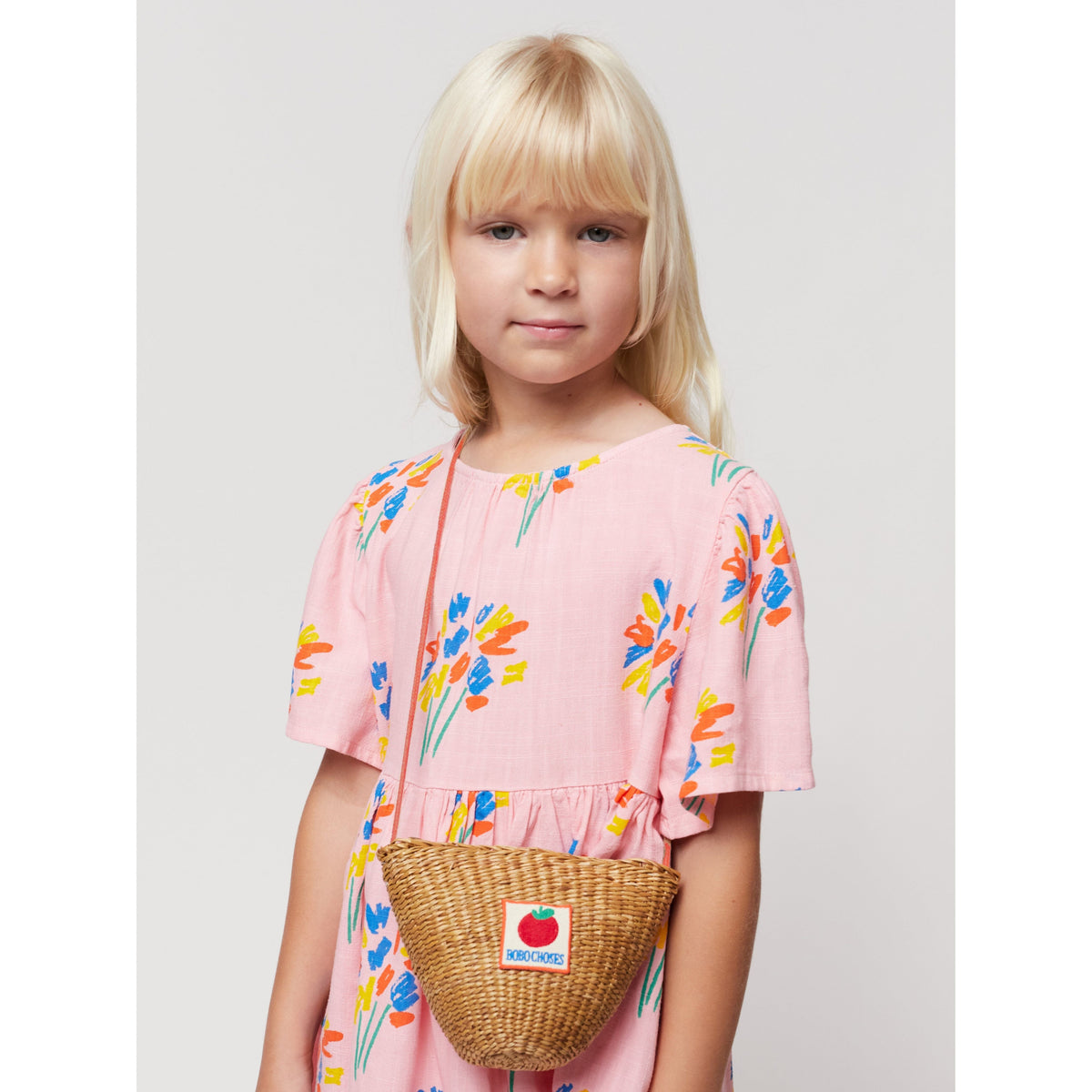 Bc Tomato Patch Raffia Hand Bag