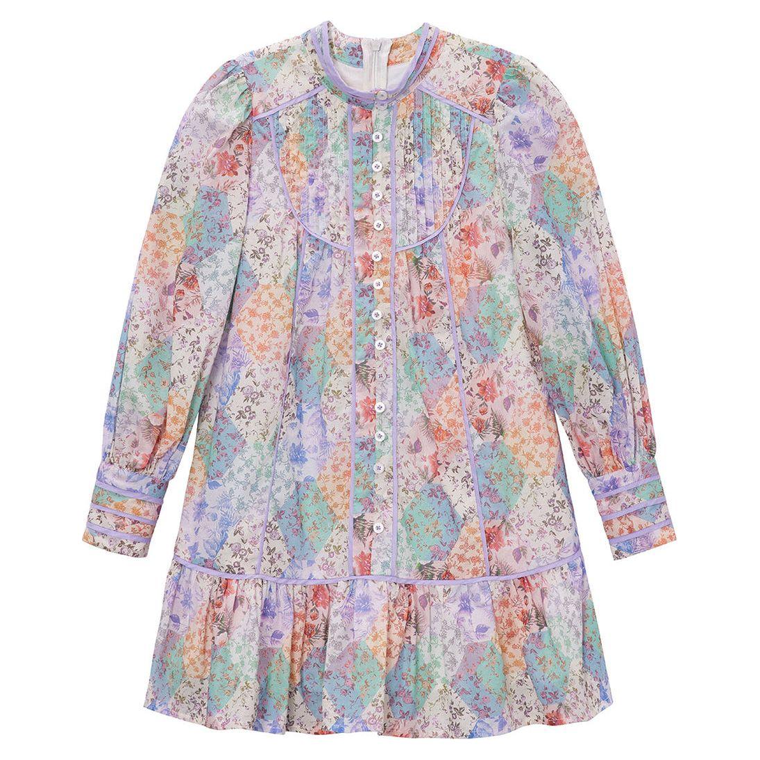 Thalia Long Sleeve Mini Dress