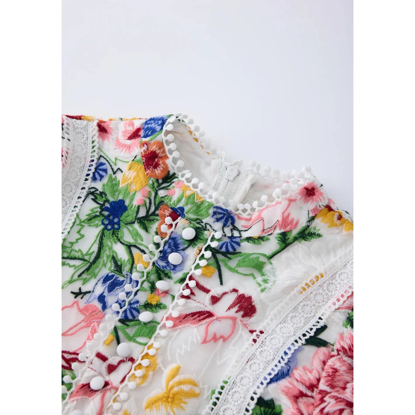 Karla Embroidered Dress