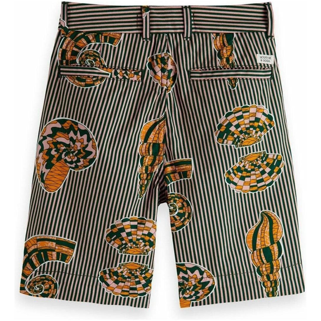 Allover Printed Chino Shorts - Multi
