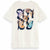 Tee With Colourful Artworks