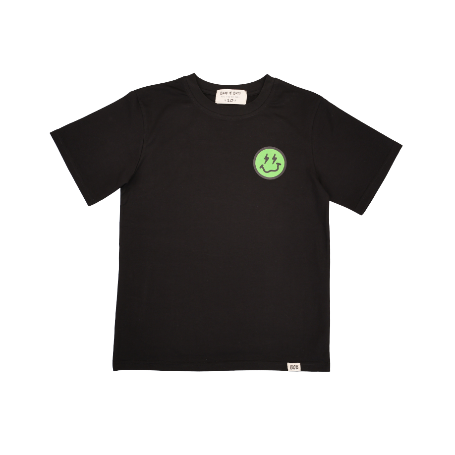 Black Smiley Pyjamas
