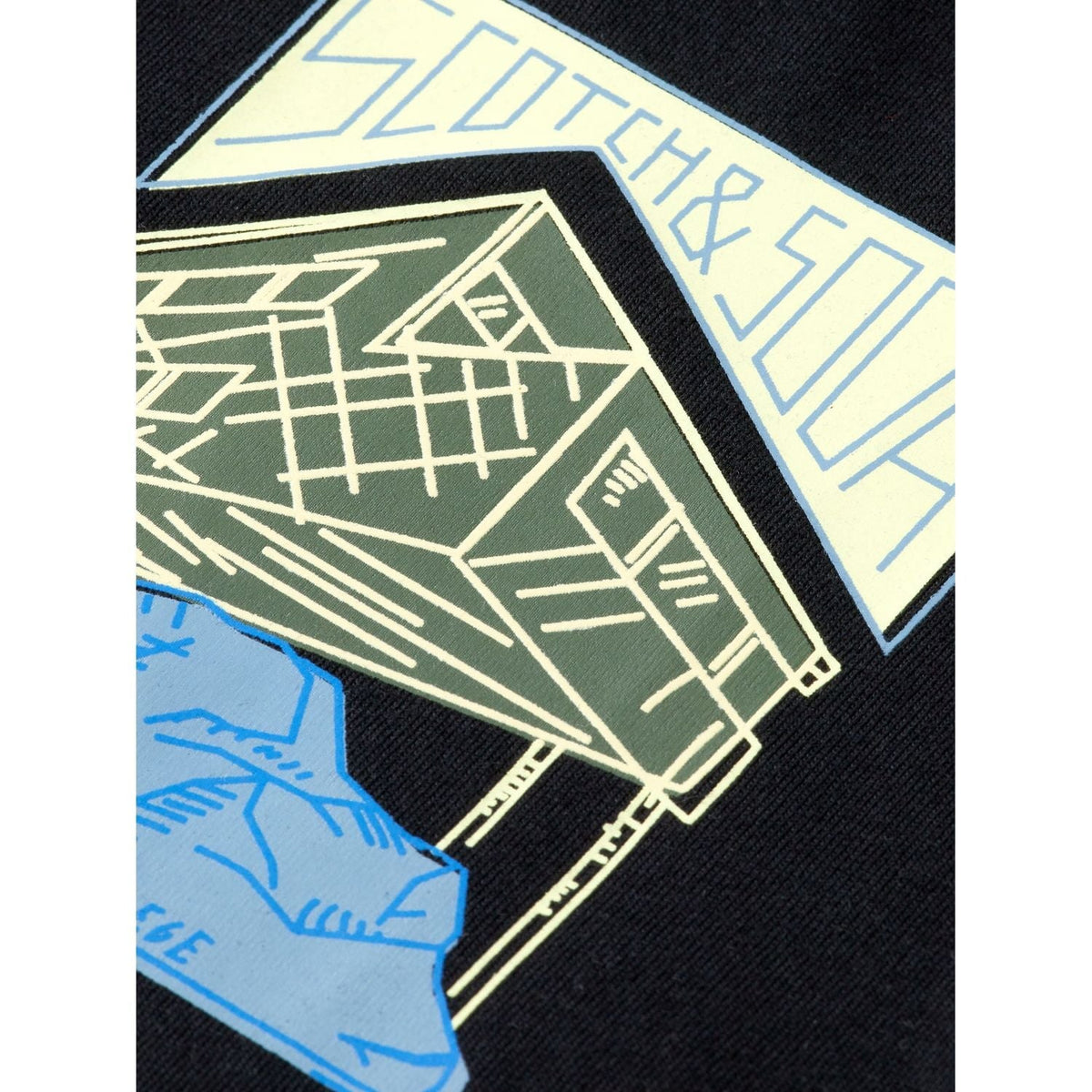 Artwork Long Sleeved T-Shirt - Anthracite