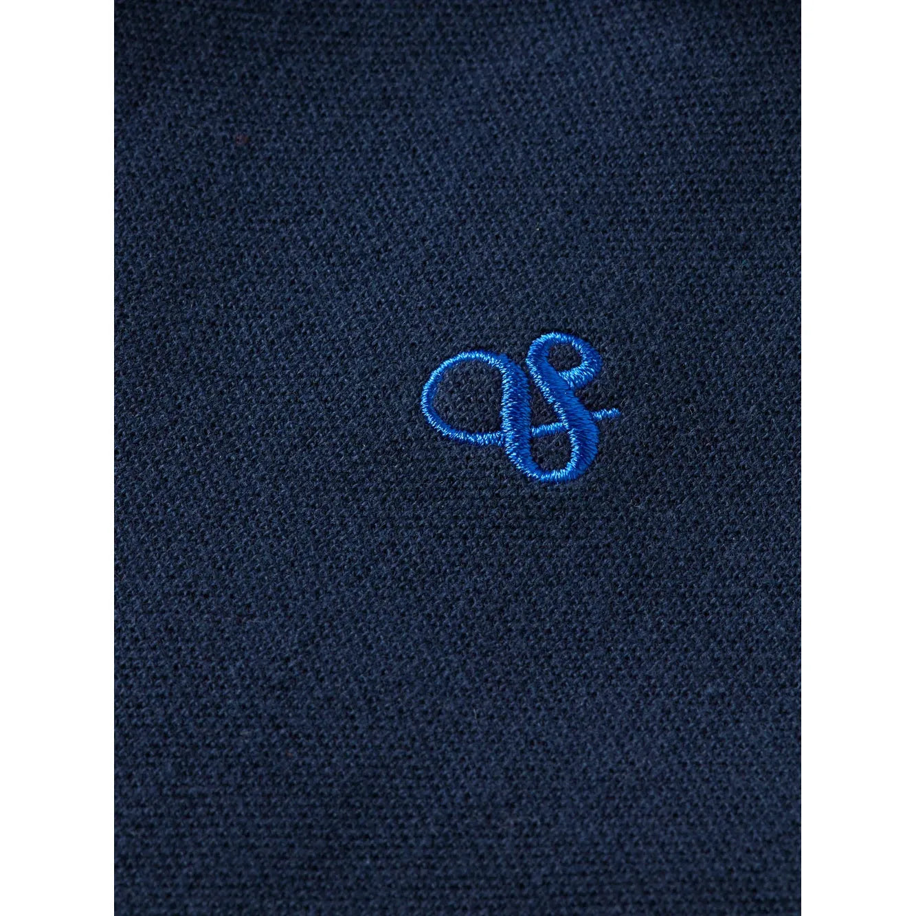 Garment-Dyed Pique Polo - Sky Captain