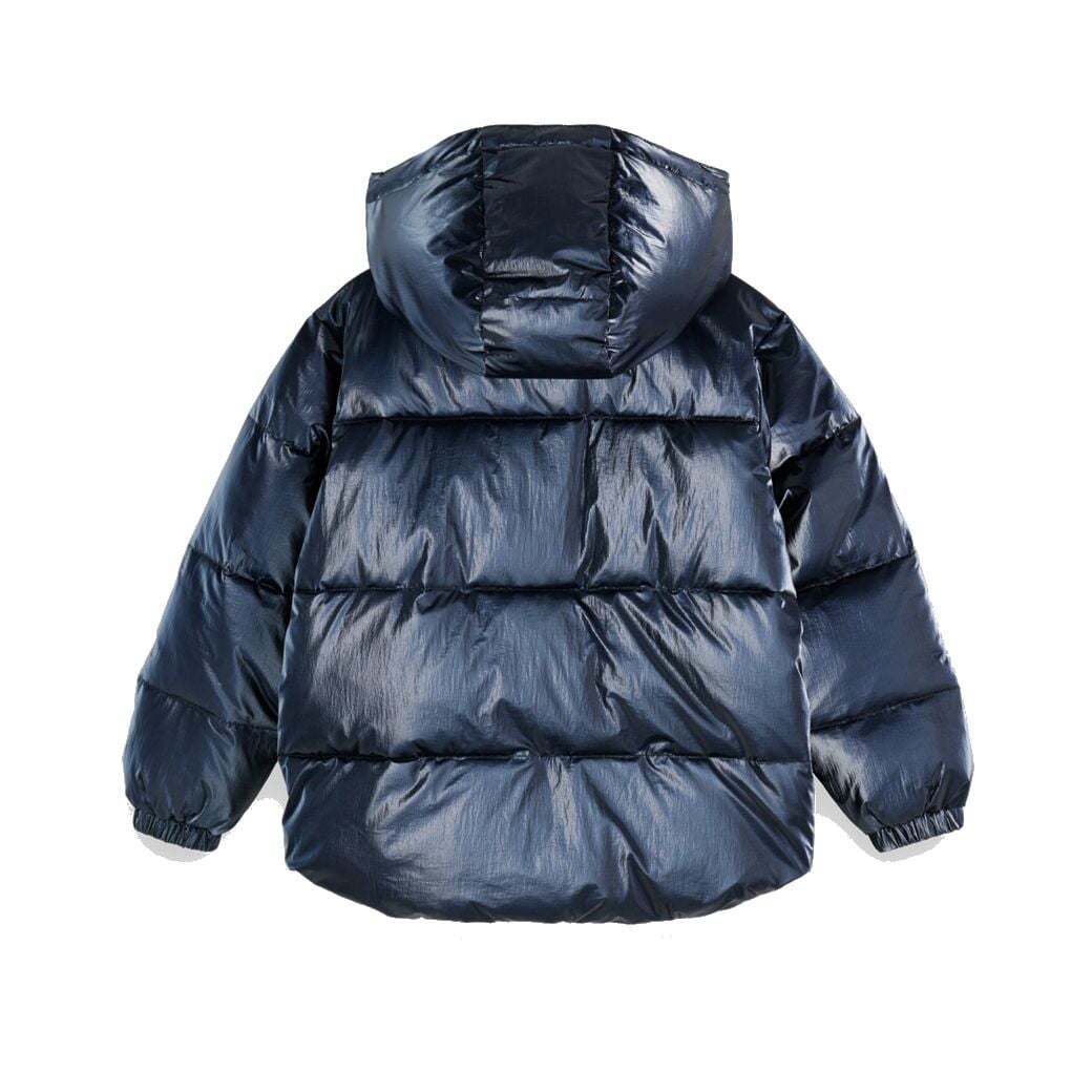 Metallic Puffer Jacket