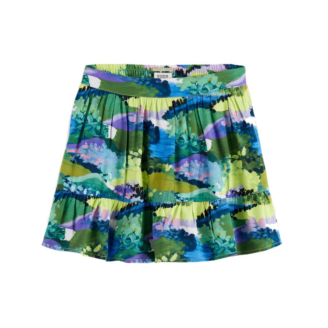 Printed Viscose Skirt