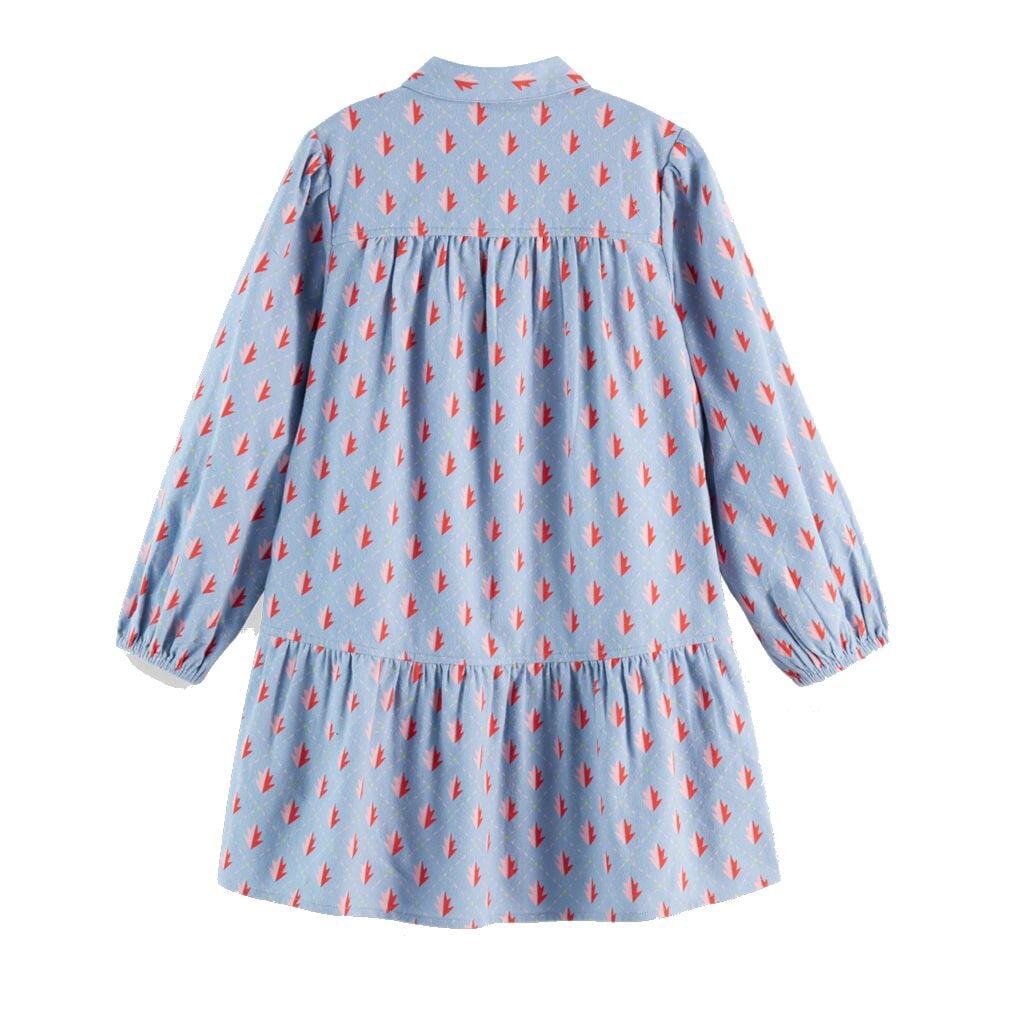 Flannel Printed Dress