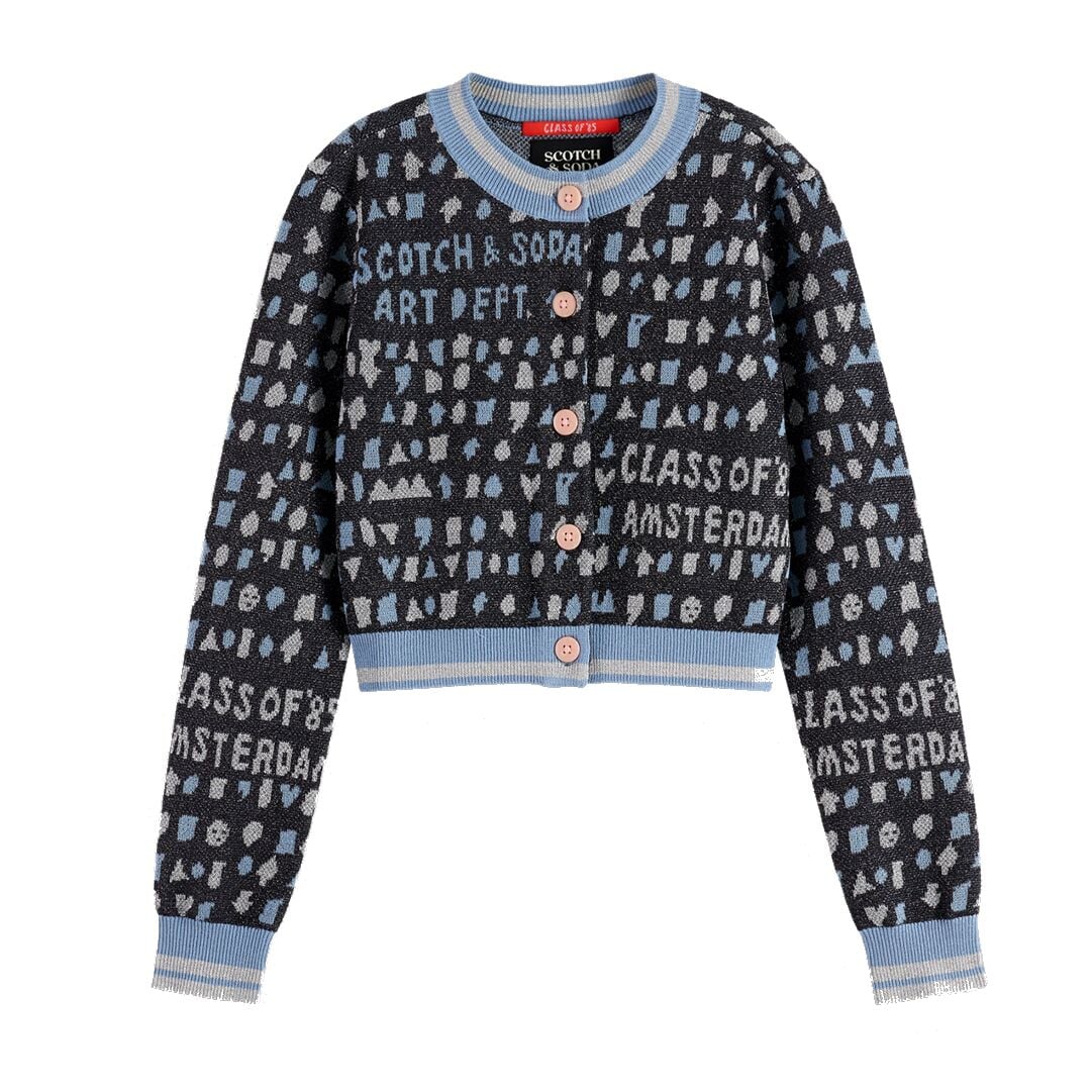 Jacquard Cardigan