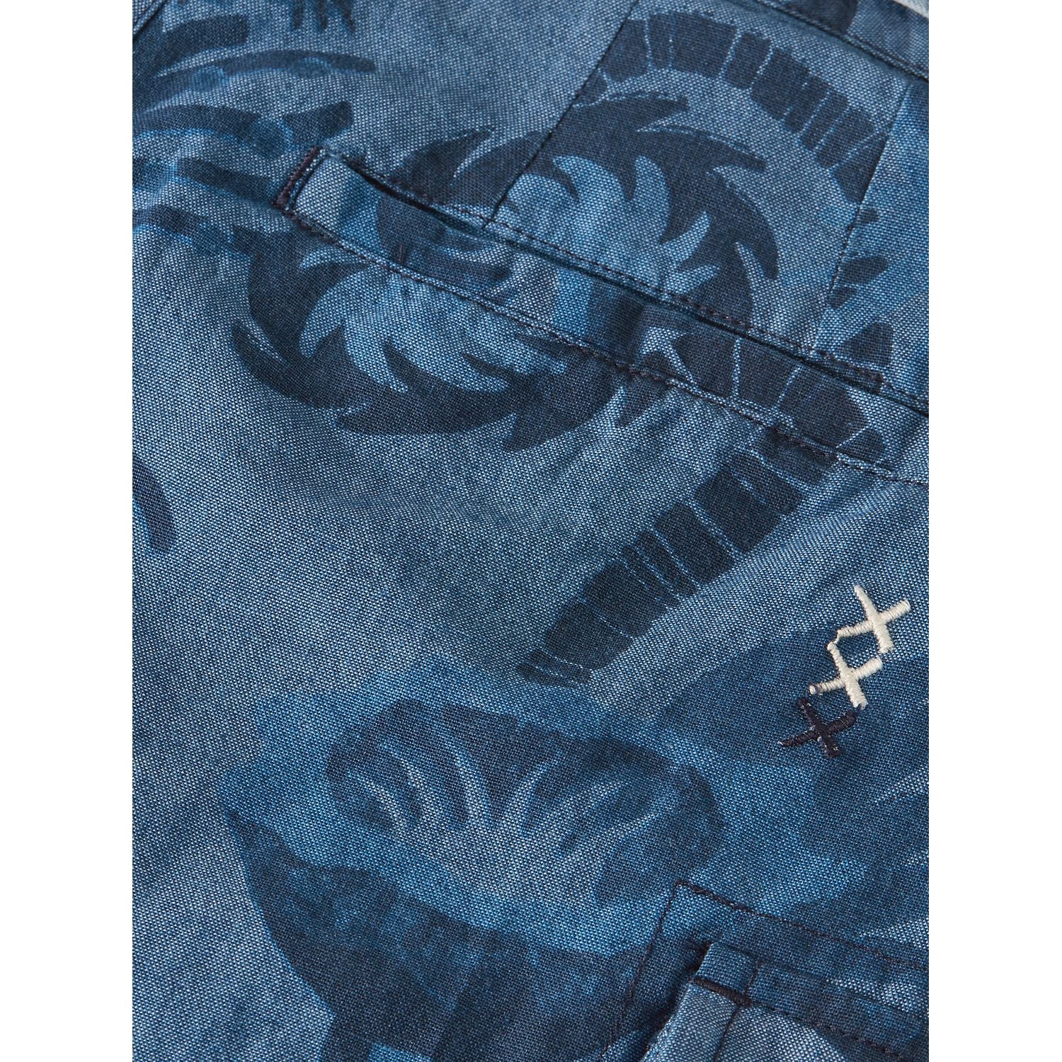 Printed Shorts - Desert Floral Indigo