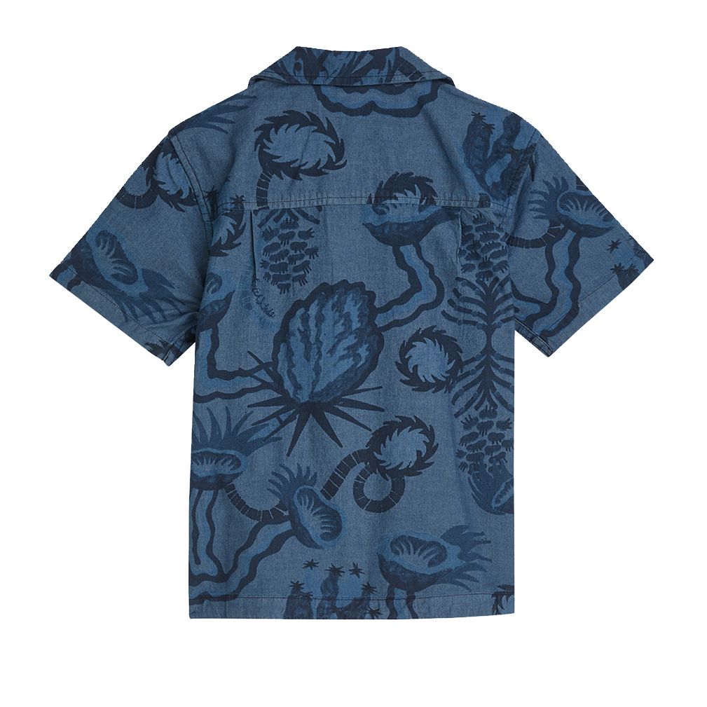 Printed Short-Sleeved Shirt - Shine A Light