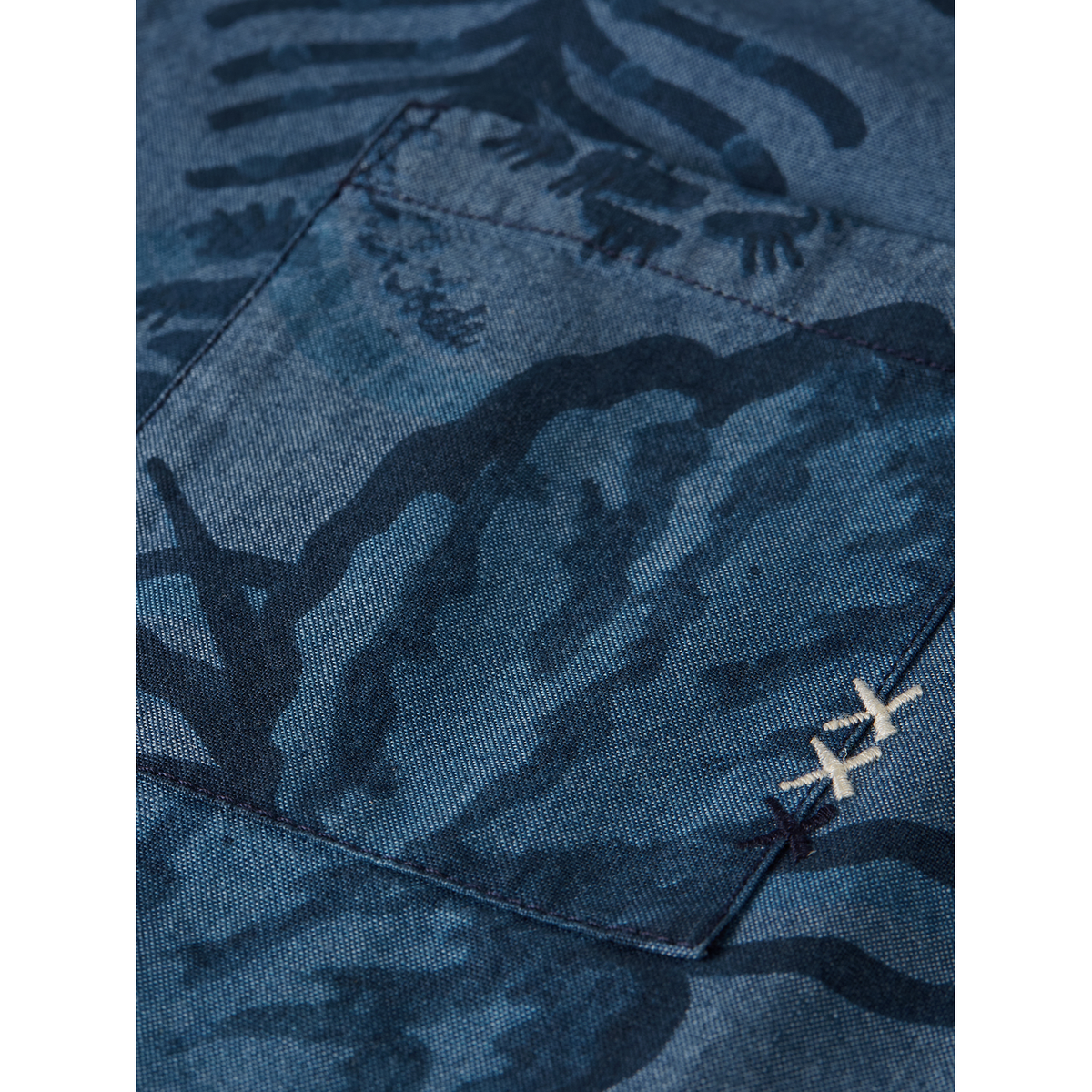 Printed Short-Sleeved Shirt - Shine A Light