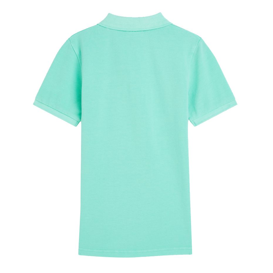 Garment-Dyed Pique Polo - Opal