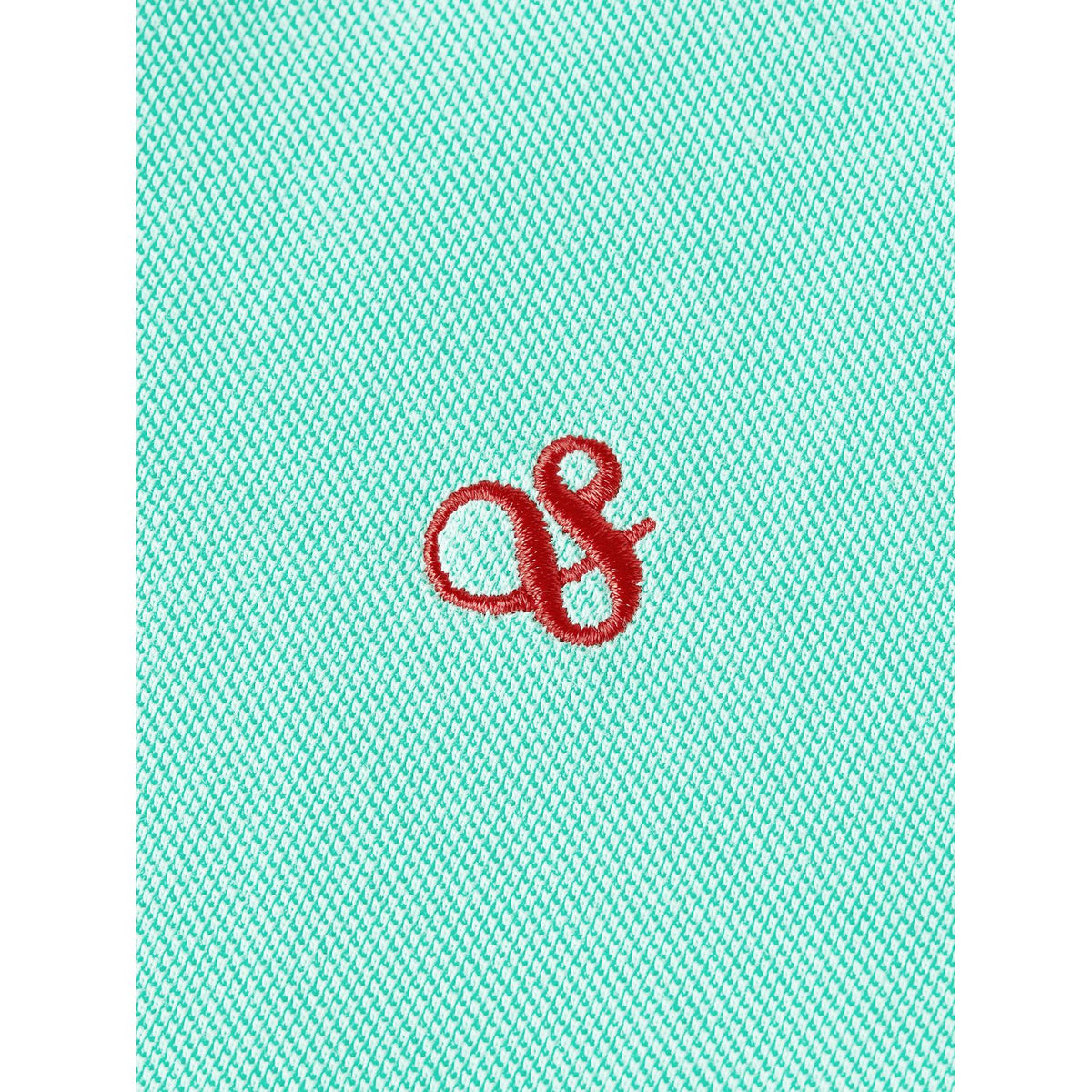Garment-Dyed Pique Polo - Opal