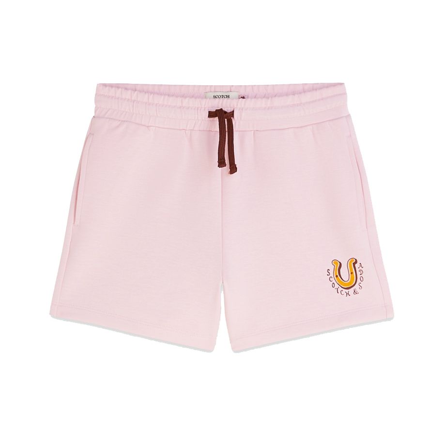 Drawstring Shorts - Lilac Snow