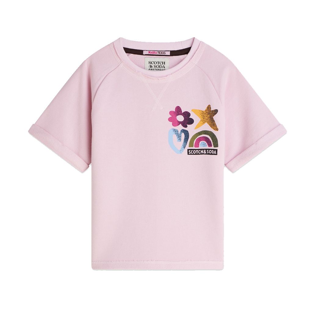 Artwork Sweatshirt - Lilac Snow