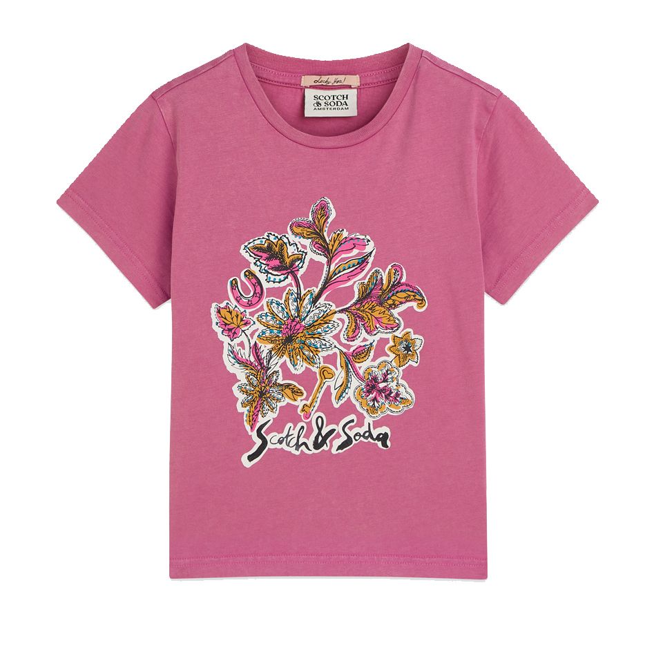 Artwork T-Shirt - Rose Violet