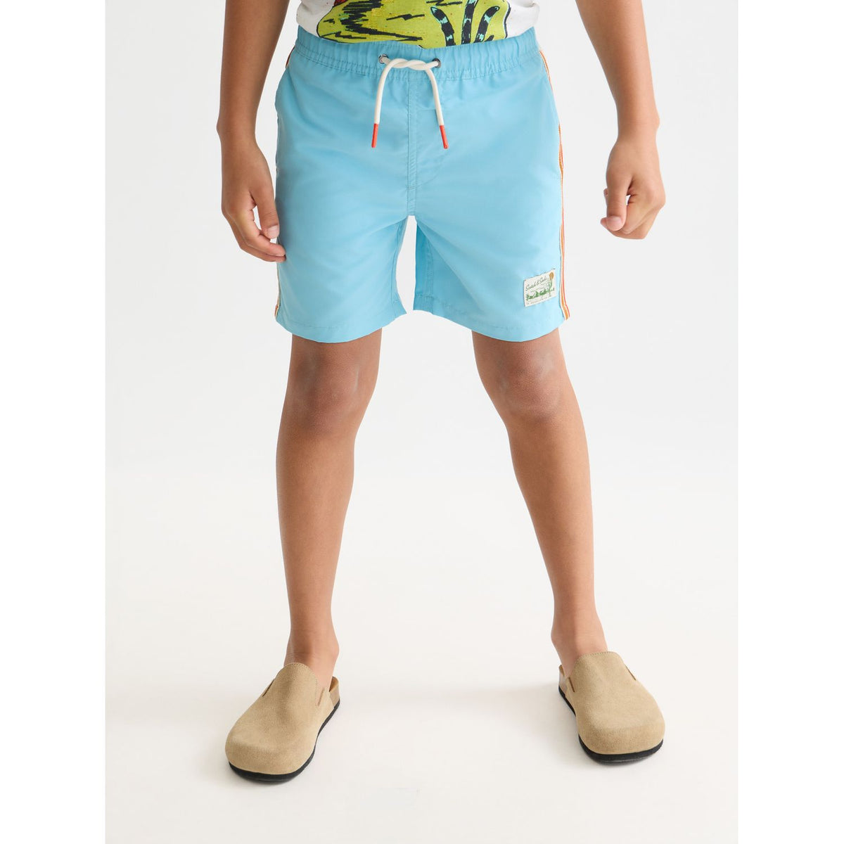 Magic Printed Swimshorts - Suns Milky Blue