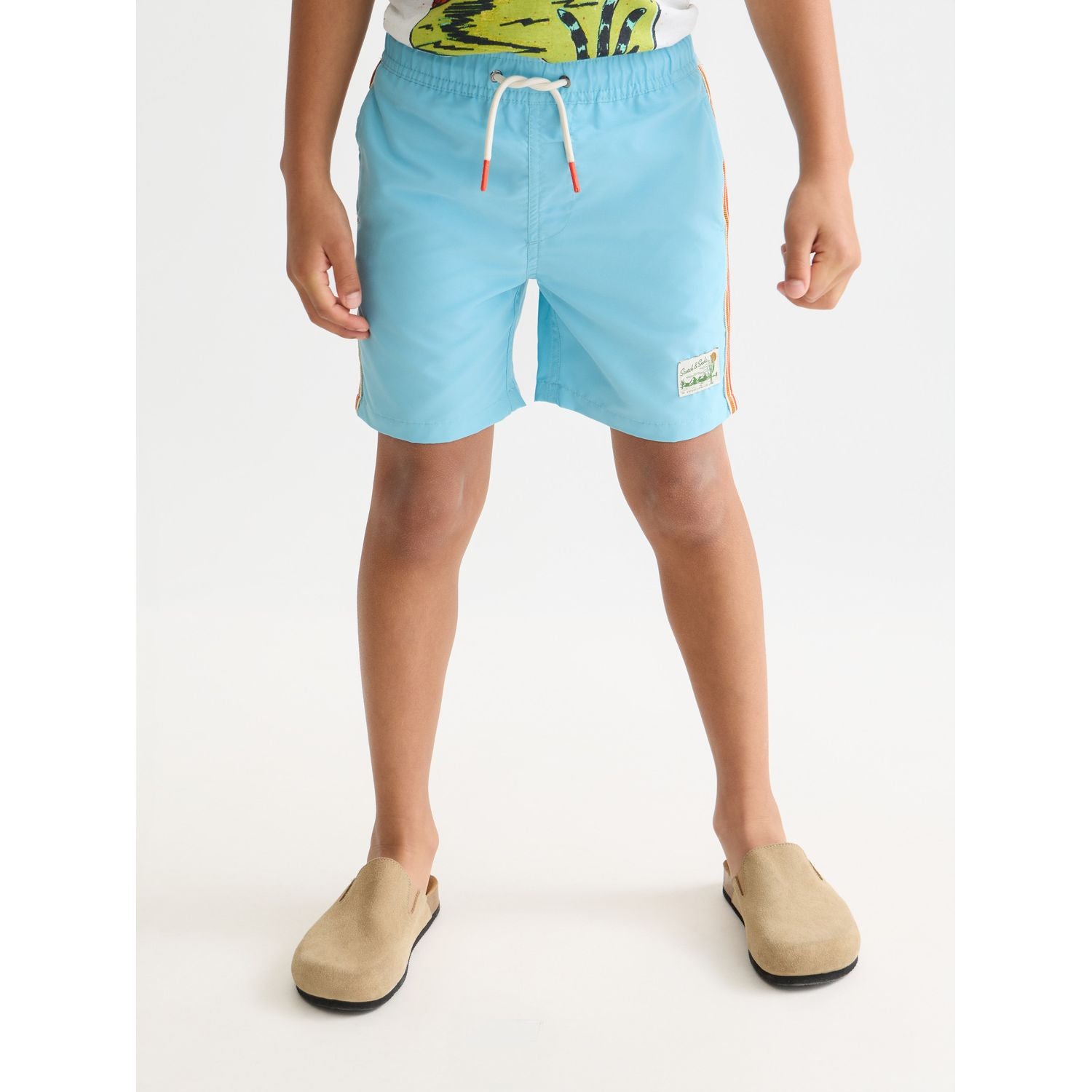 Magic Printed Swimshorts - Suns Milky Blue