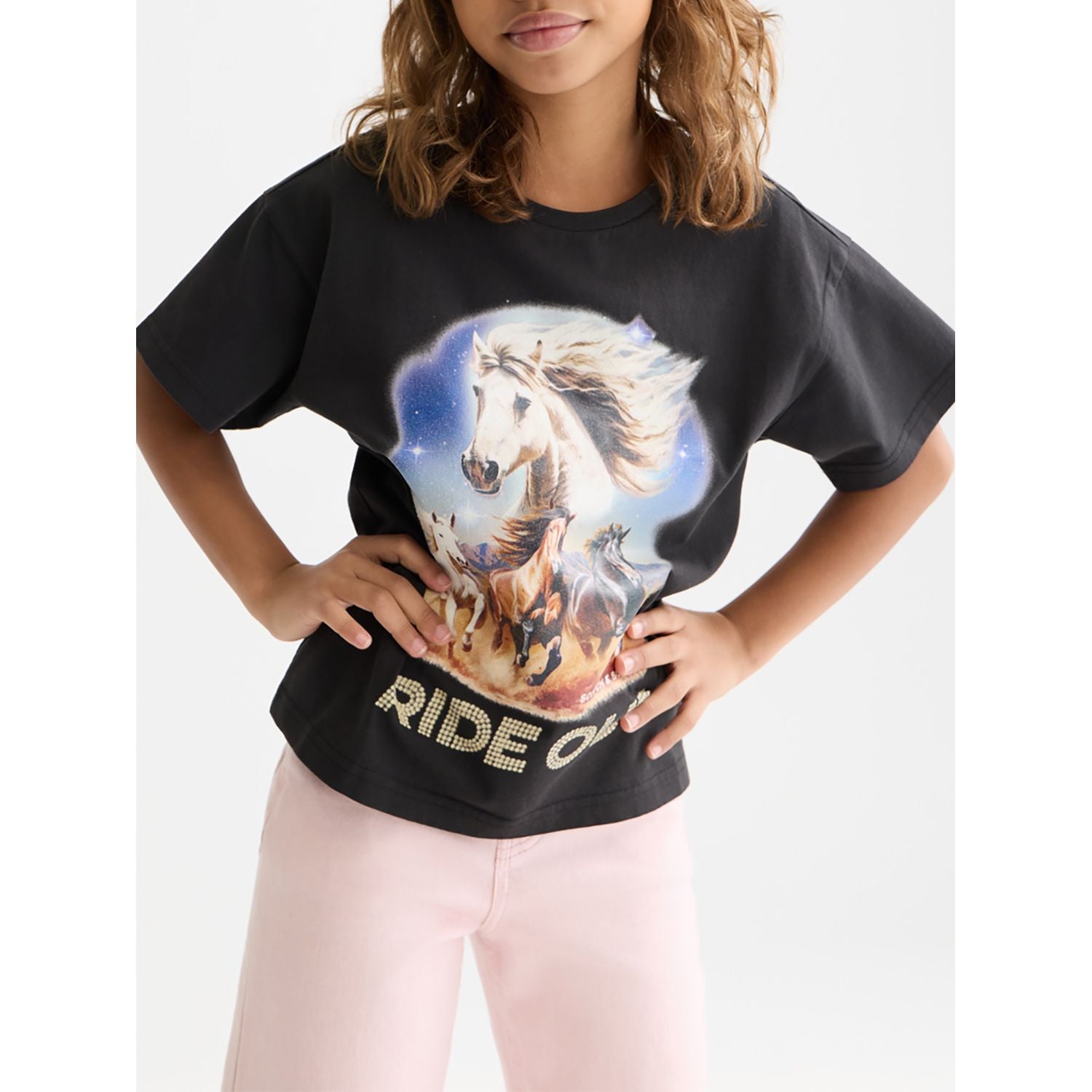 Washed Artwork T-Shirt - Meteorite