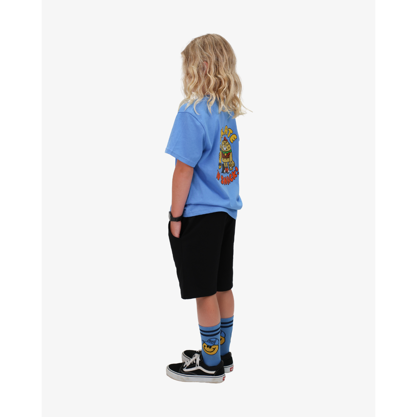Blue Burger Tee