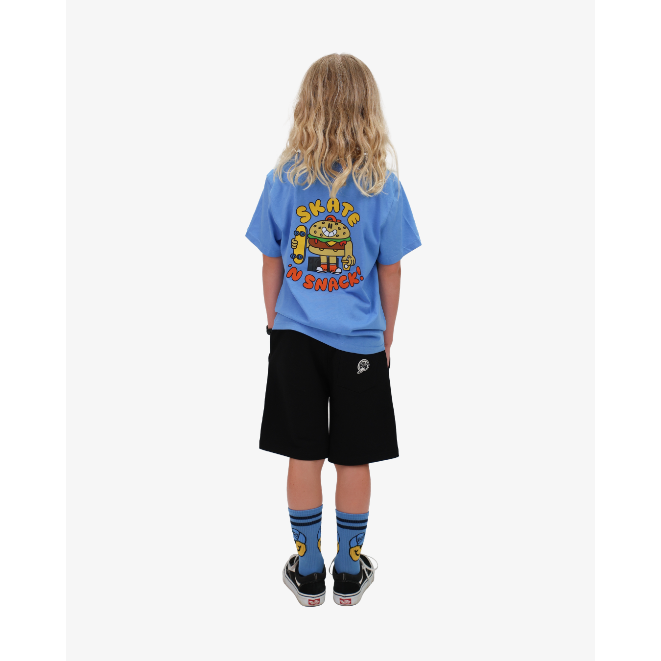Blue Burger Tee