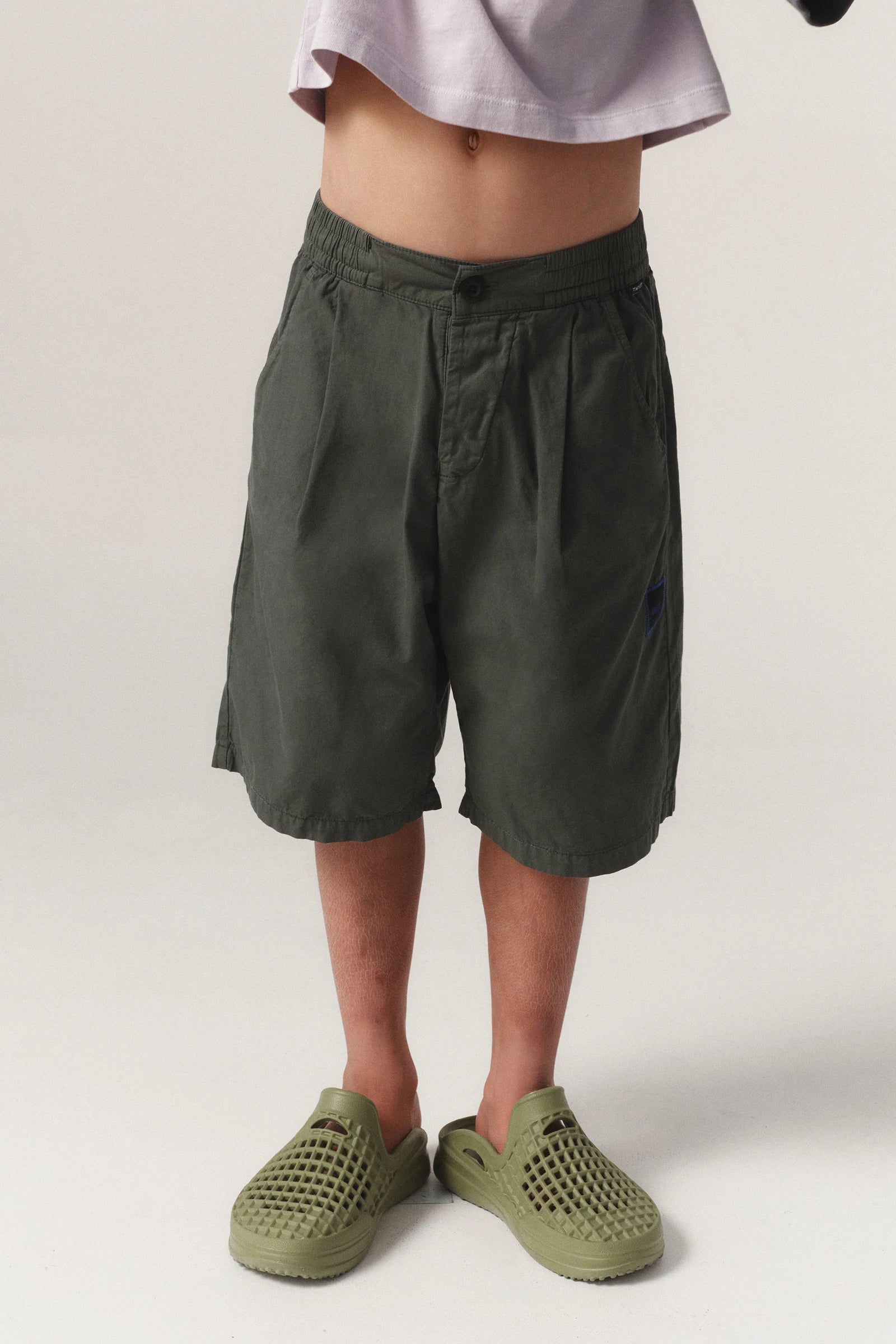 Slacks Short Olive