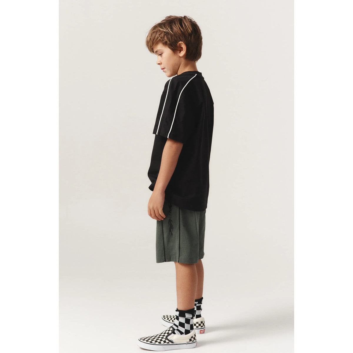 Sideflames Short - Mid Green