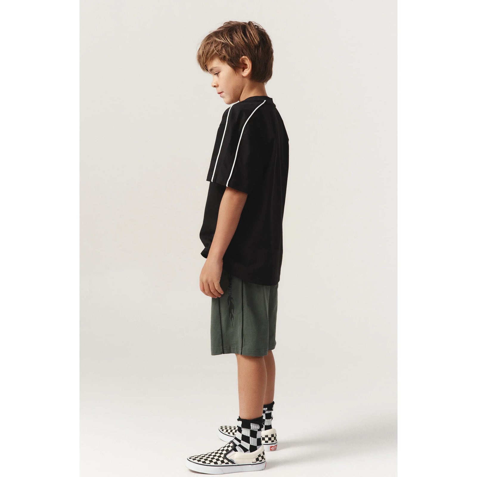 Sideflames Short - Mid Green