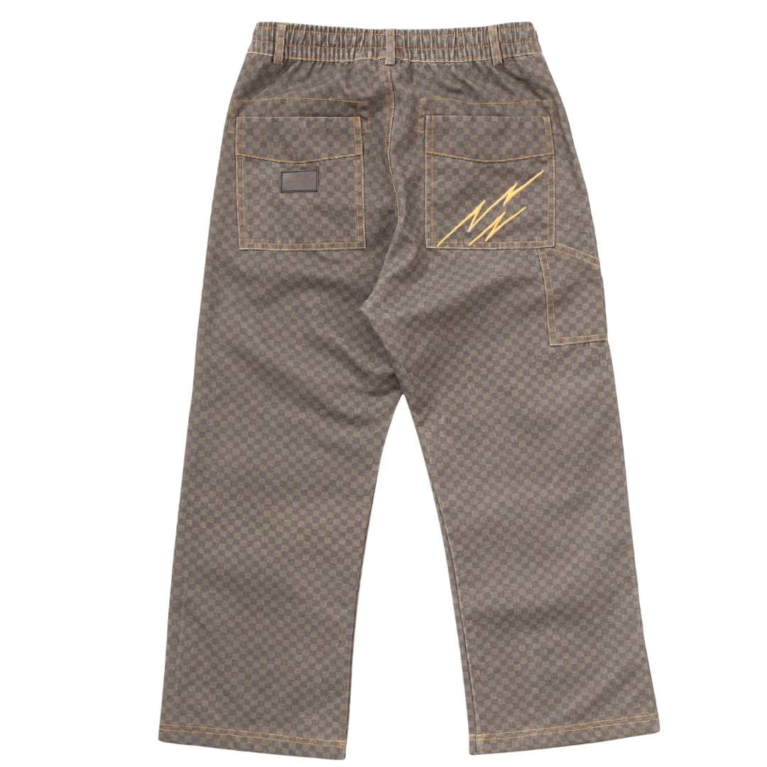 3rd Year Pant - Black Check