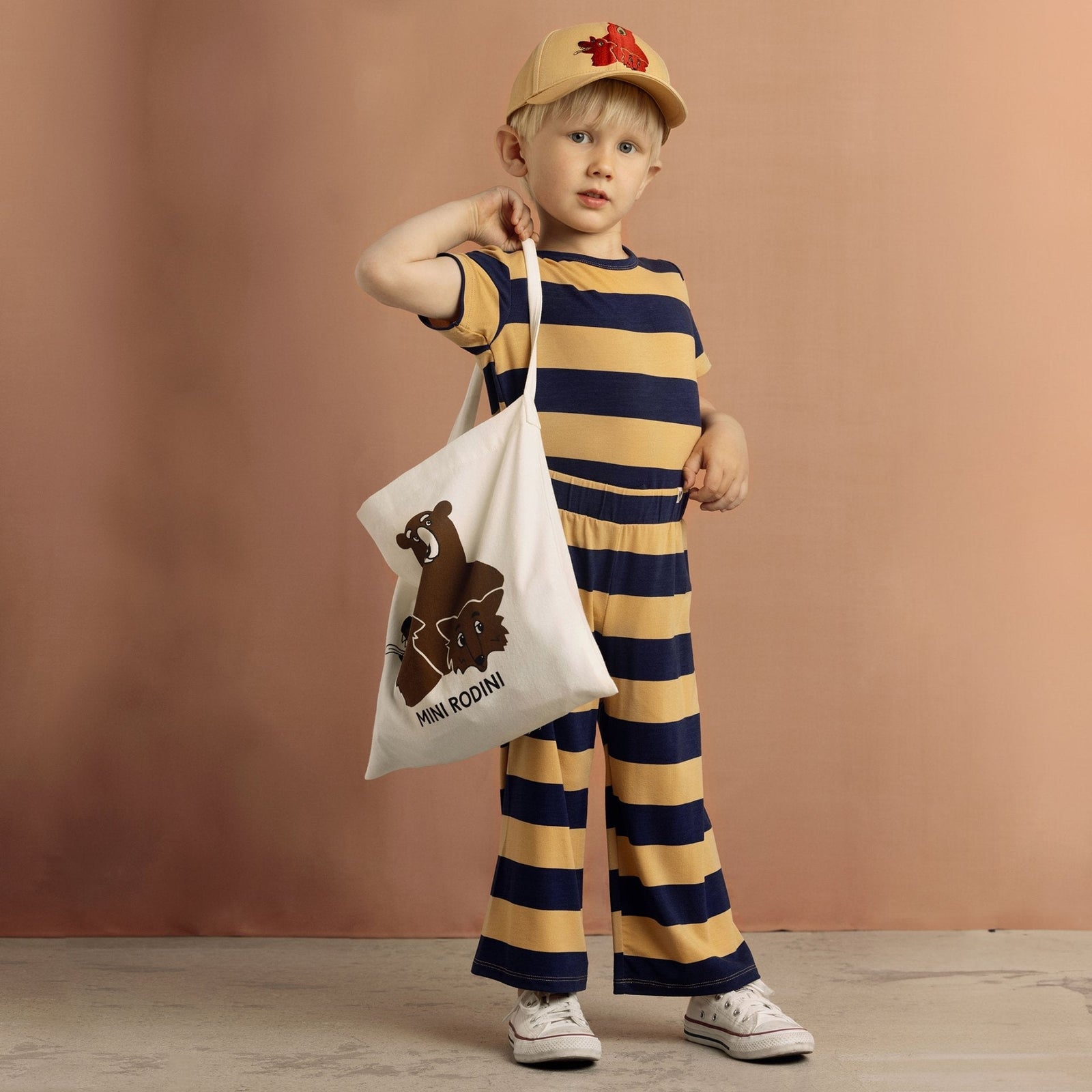 Block Stripe Trousers