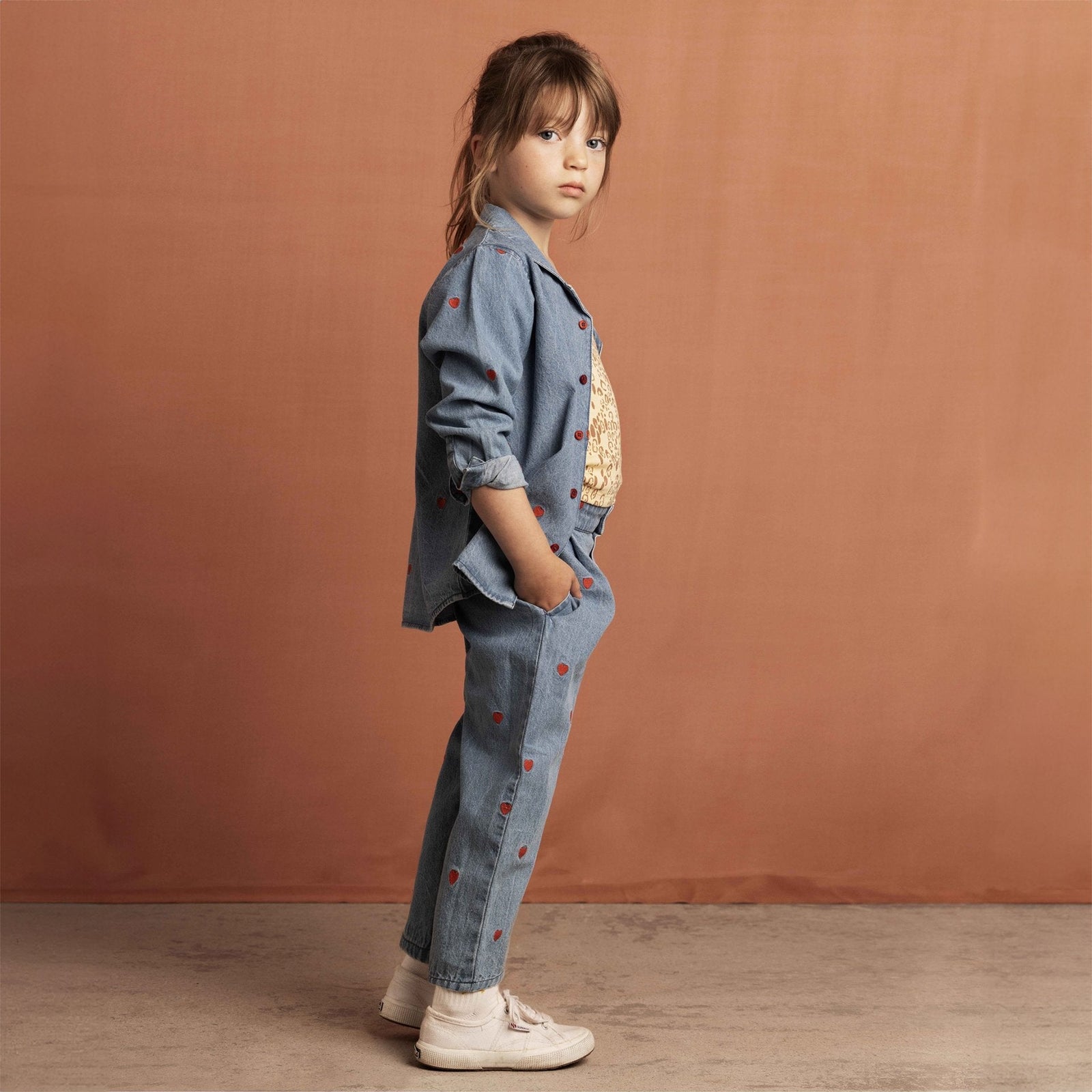 Mini Hearts Aoe Woven Trousers