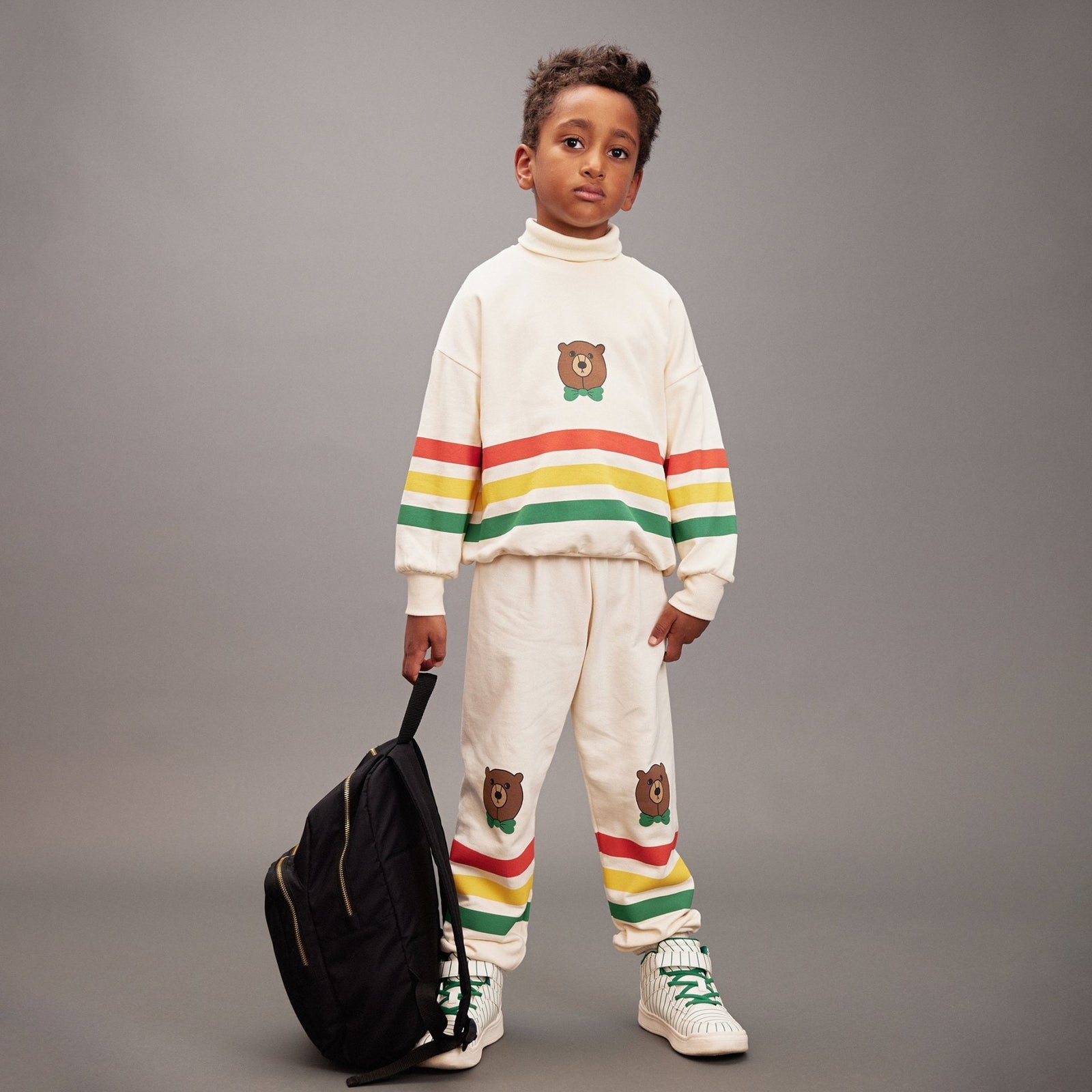 Bear Stripe Sweatpants