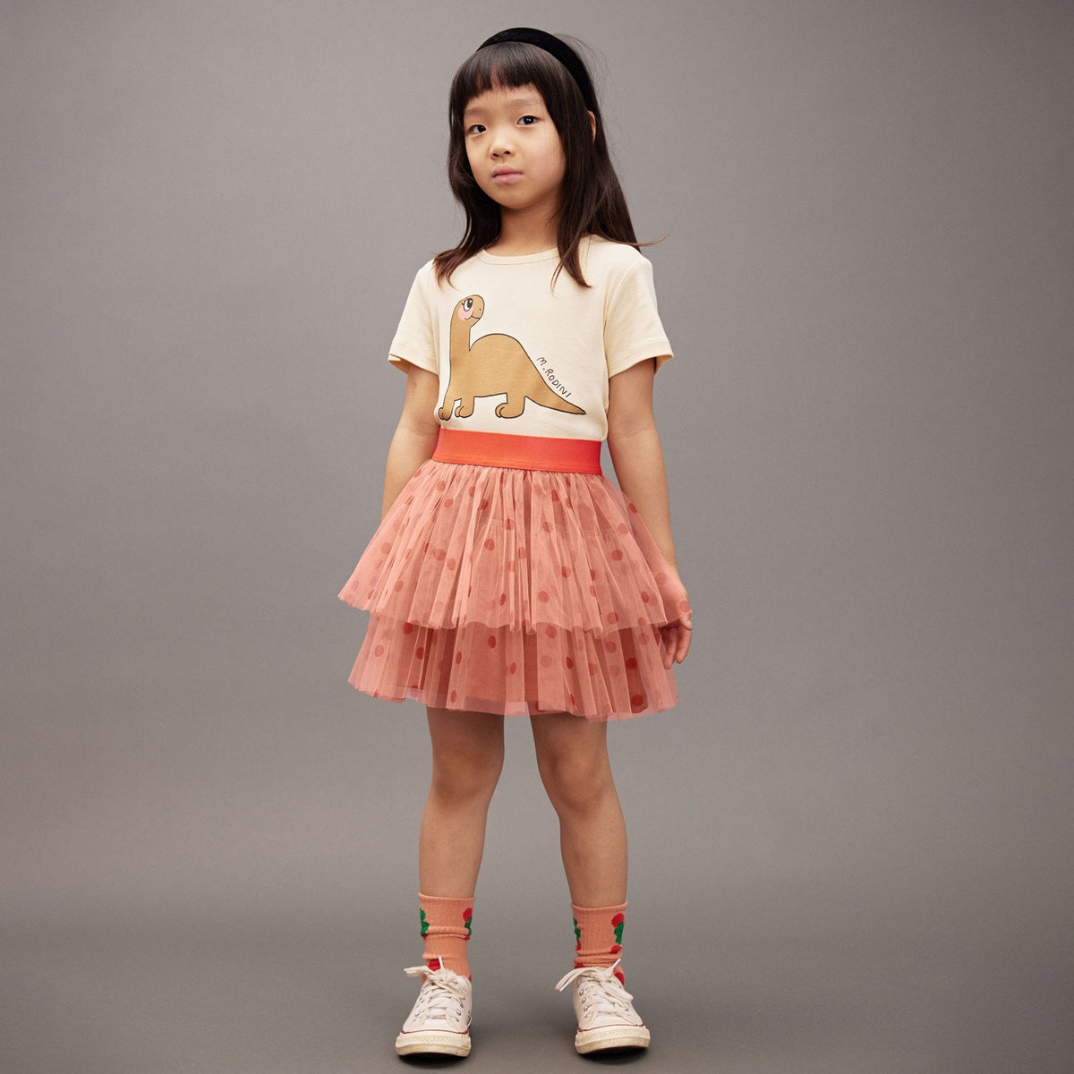 Dotted Tulle Skirt
