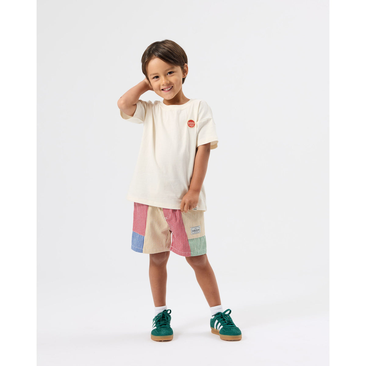 Essential Logo T-Shirt Antique White