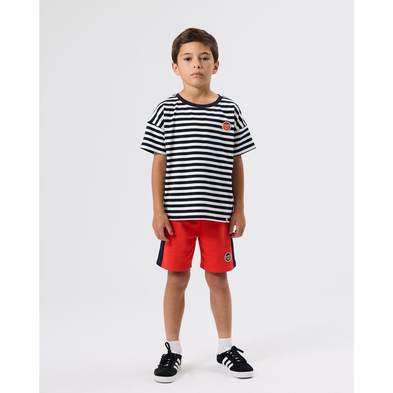 Colour Block Sweat Shorts