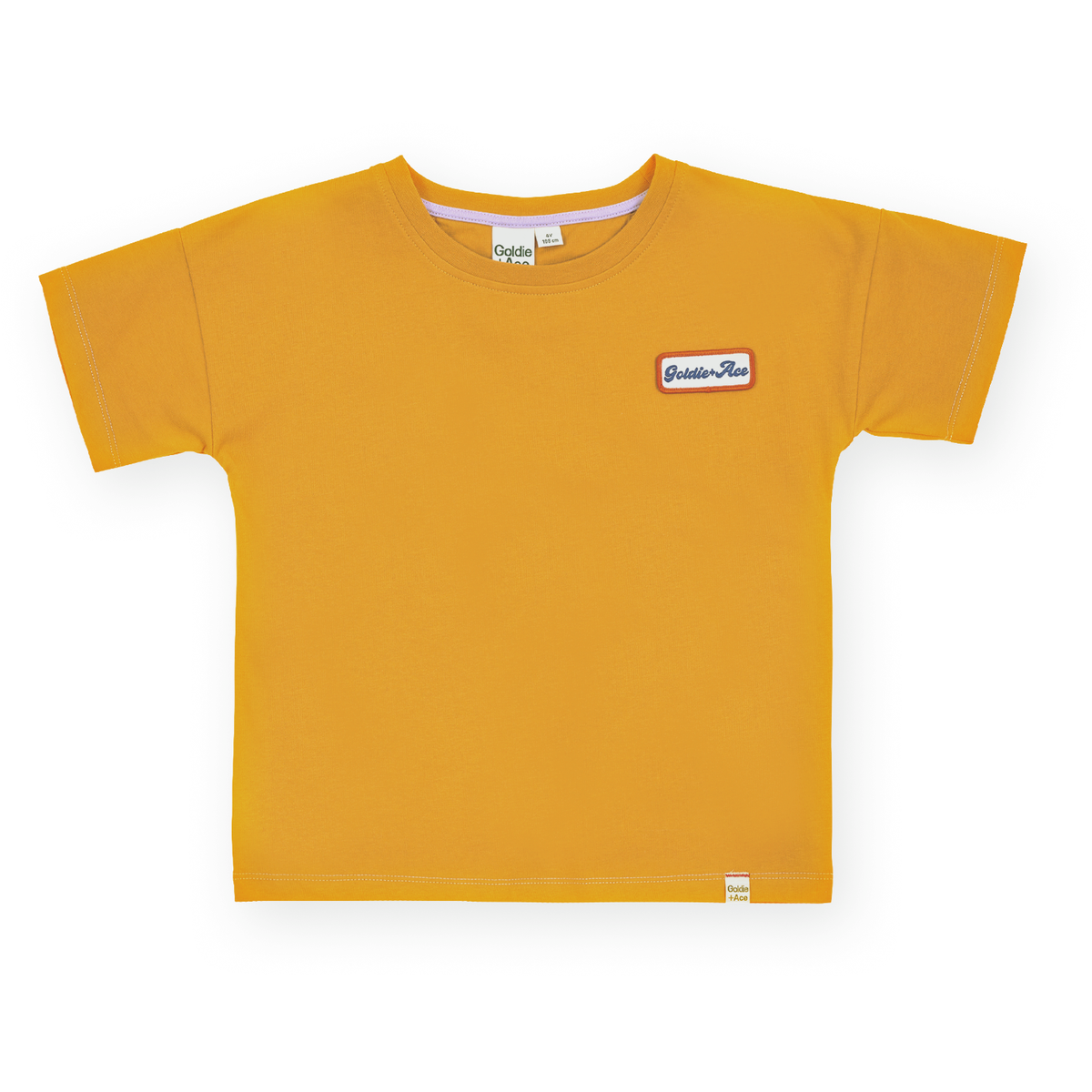 Contrast Stitch T-Shirt Yeloow