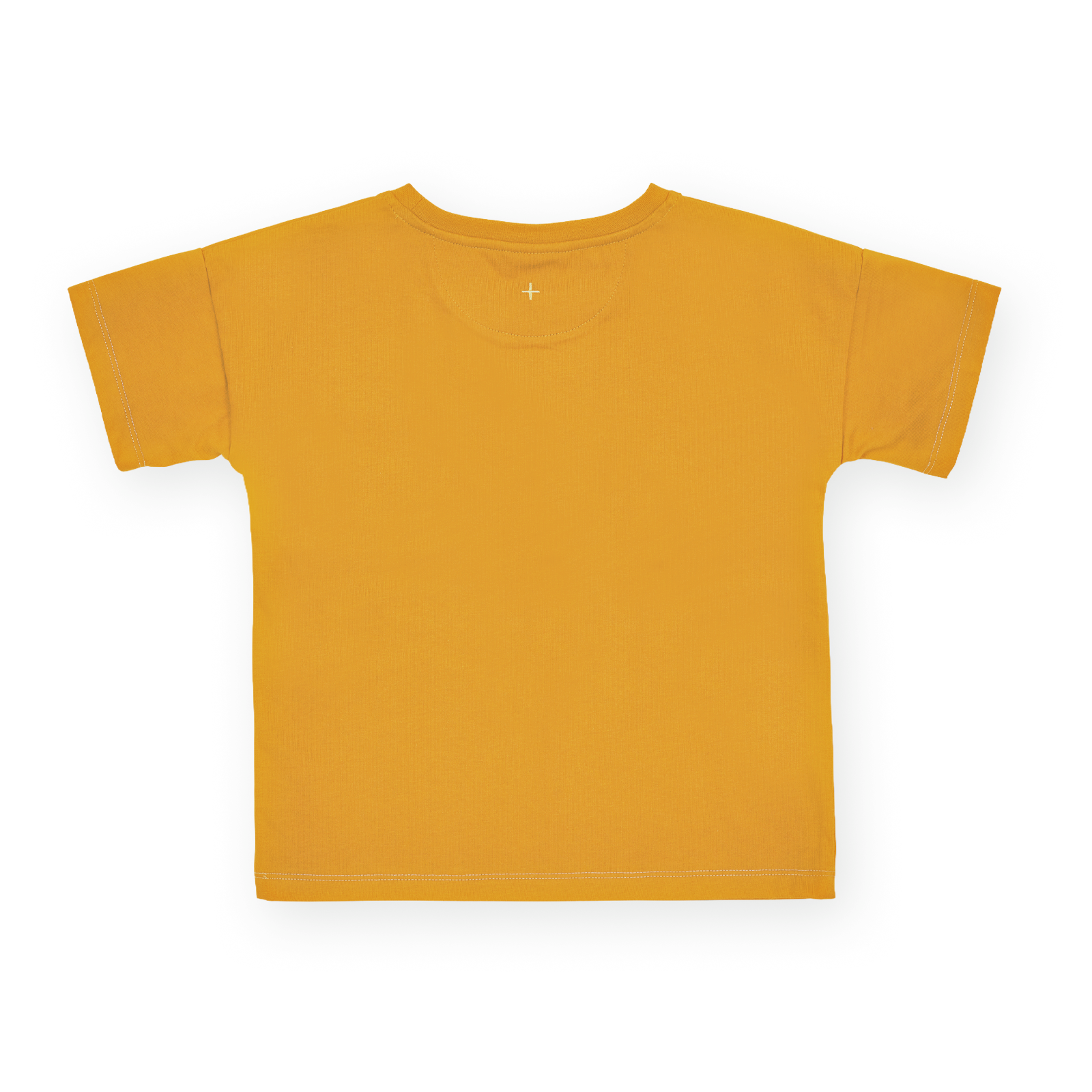 Contrast Stitch T-Shirt Yeloow